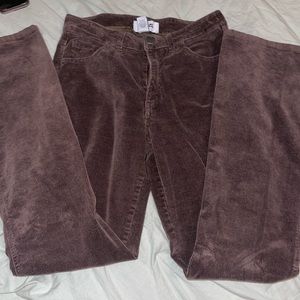 Corduroy flare pants